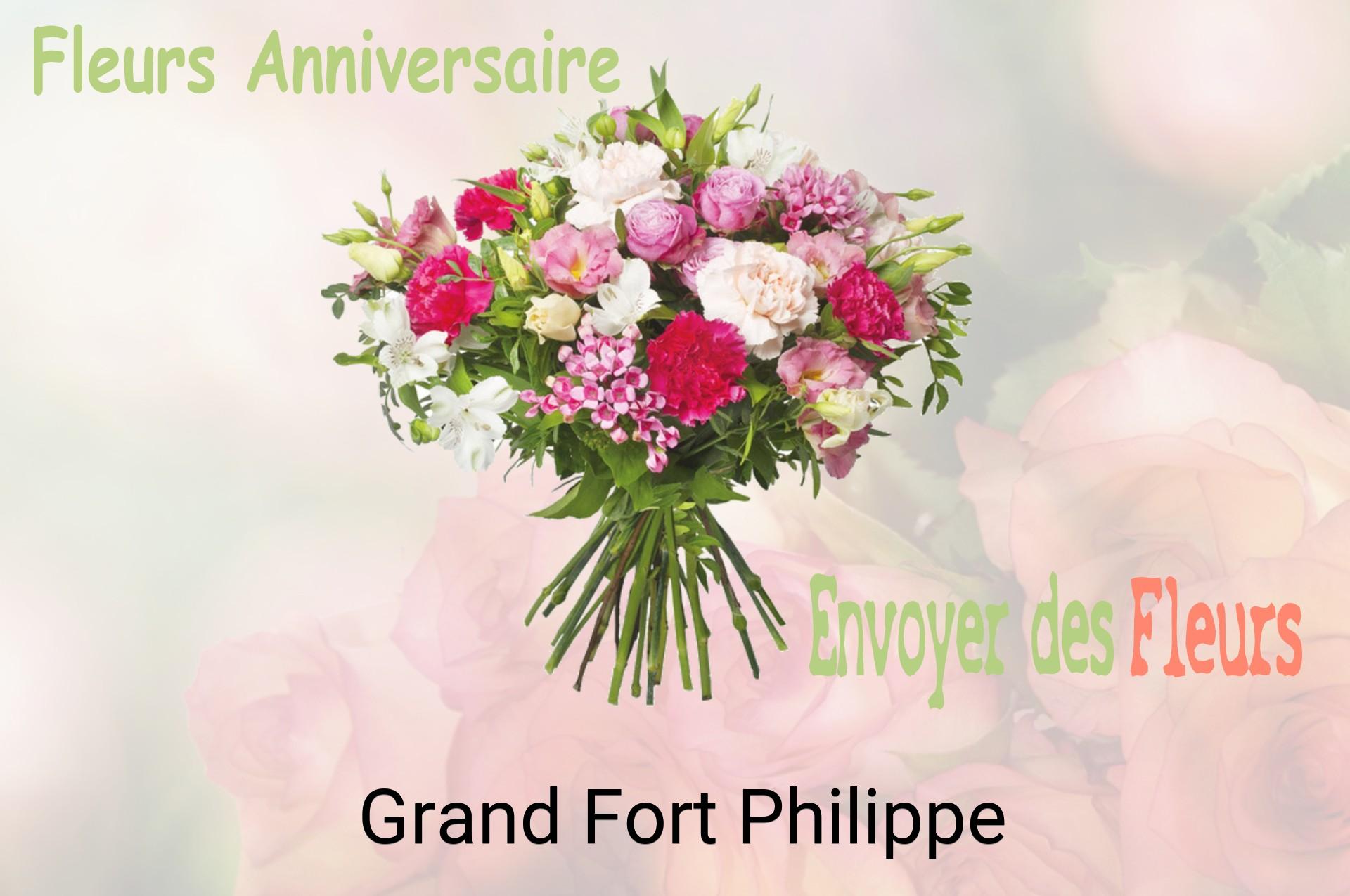 Bouquet de fleurs d’anniversaire livré à Grand-Fort-Philippe